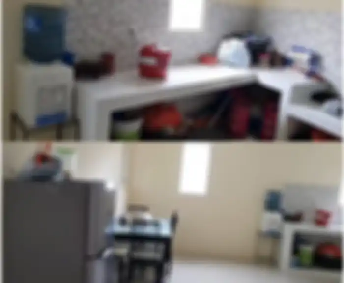 Dapur untuk para ART Bu Dendy
