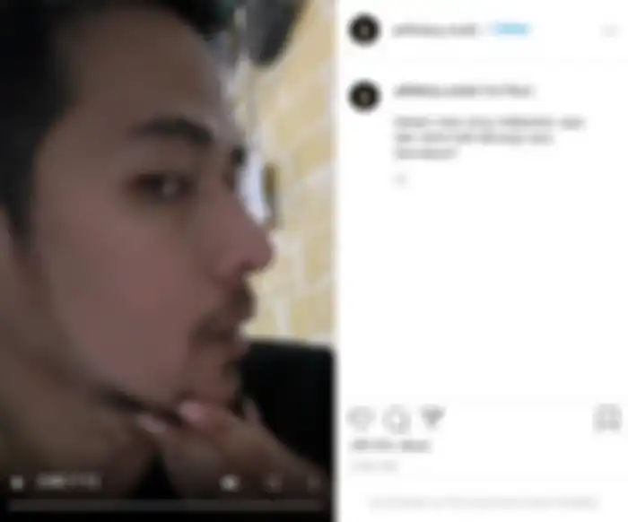 Klarifikasi Adhietya Mukti yang membantah dirinya pemeran pria di video syur mirip Gisel