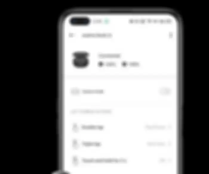 Aplikasi realme Link untuk mengontrol Buds lewat smartphone