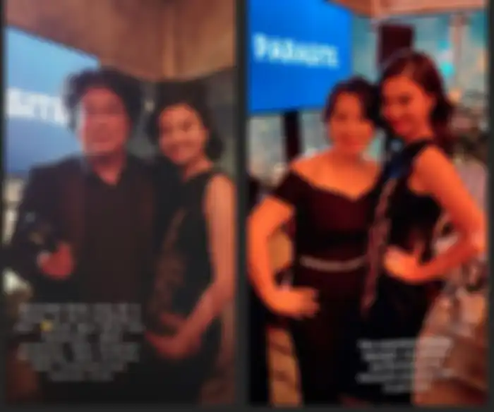 Penampilan seksi dan memikat Raline Shah saat ikut merayakan pesta kemenangan film Parasite di ajang Oscar 2020