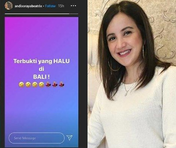 Unggahan Andi Soraya yang ditengarai menyindir Catherine Wilson