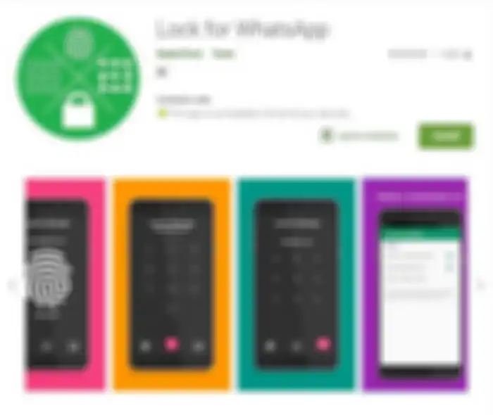 Tips mencegah WhatsApp disadap dengan install aplikasi Lock for WhatsApp