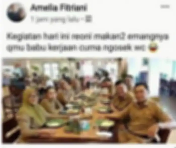 Terungkap Jabatan PNS yang Hina Profesi Pembantu saat Makan di Restoran! Facebooknya Diserbu dan Dihujat!