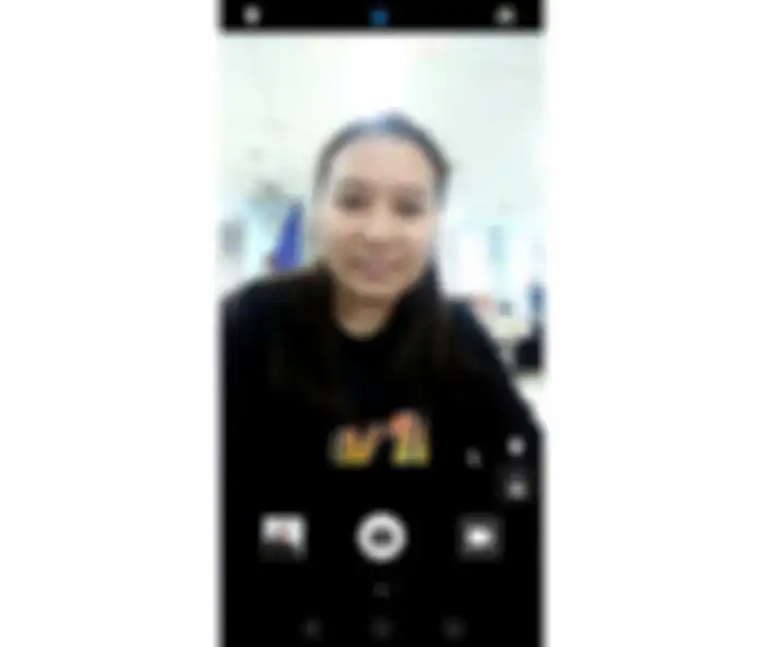 menu kamera selfie