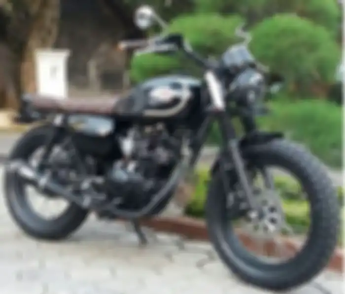 Kawasaki W175 SE kustom scrambler