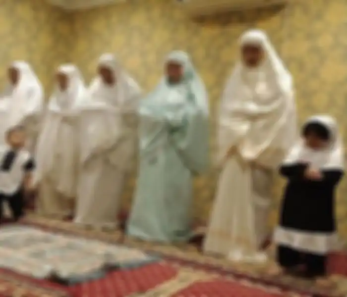Ruang sholat di dalam hunian Anang dan Ashanty