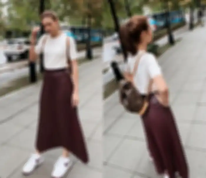 OOTD Yuki Kato pakai tas ransel