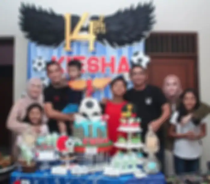 Kebersamaan Pasha Ungu dan Okie Agustina dengan pasangan masing-masing di ulangtahun Kiesha Alvaro