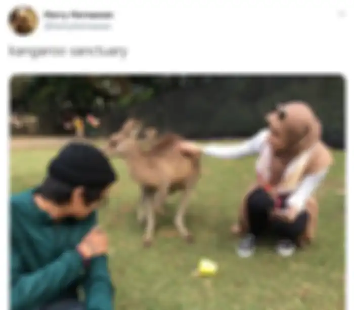 Ayah Iqbaal Ramadhan membagikan unggahannya saat berlibur ke Australia