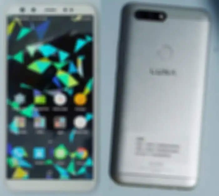 Luna G8 bagian depan dan belakang