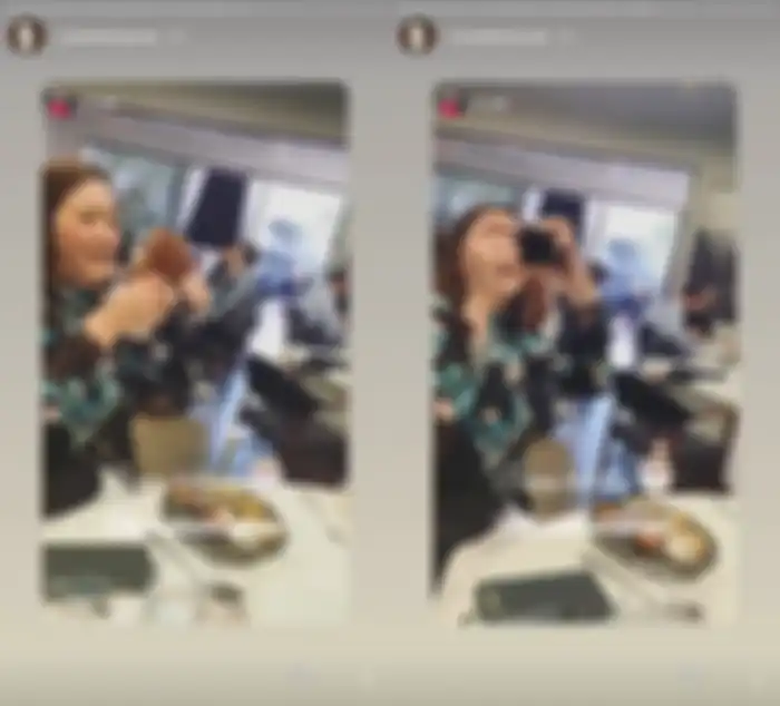 Maia Estianty mengabadikan momen kejutan ulang tahun yang diberikan sahabat-sahabatnya saat di Los Angeles.