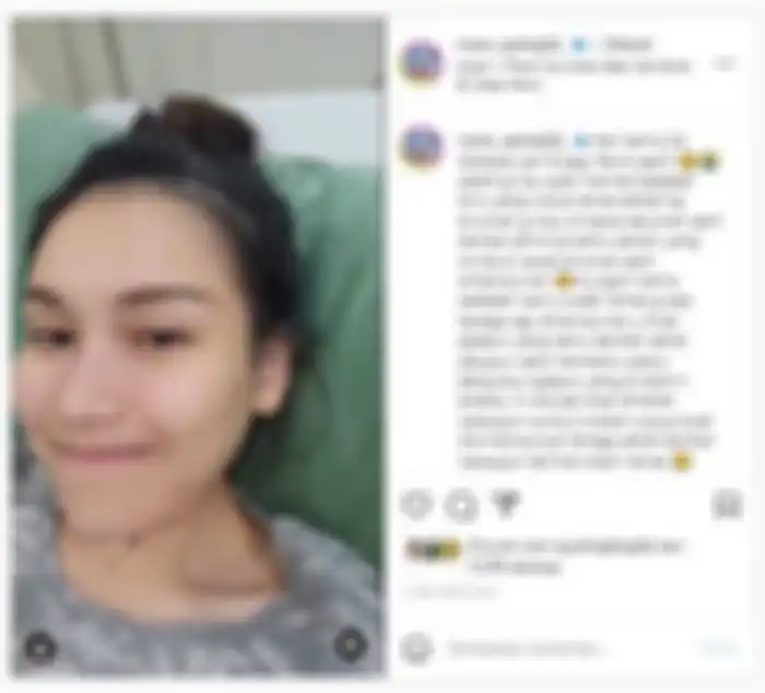 Umi Kalsum ungkap kondisi Ayu Ting Ting pascasakit. 