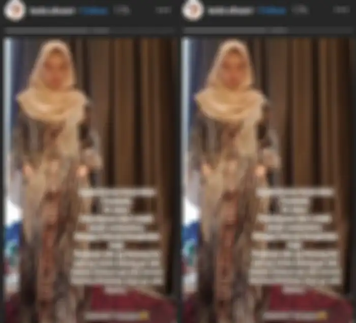 Bebi Silvana unggah tentang pisah ranjang dengan Opick