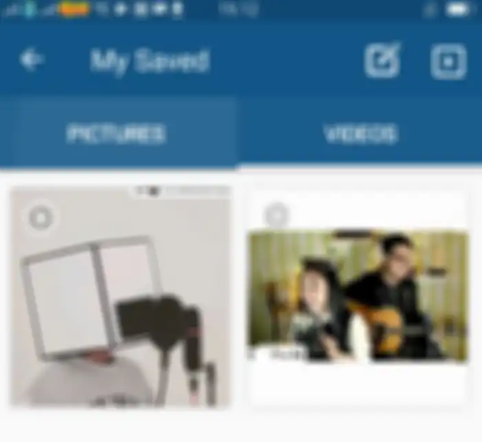 Video yang tersimpan