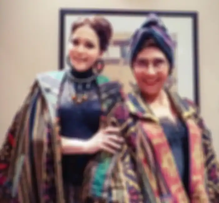 Maia Estianty foto bareng Menteri Susi Pudjiastuti