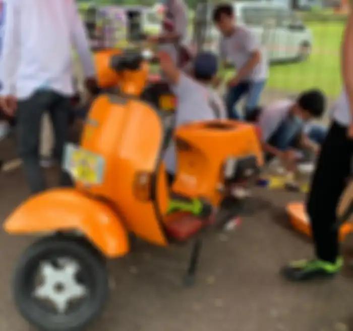 Ada 4 motor yang dibawa oleh anggota KOSMIK Indonesia ke ajang ini.