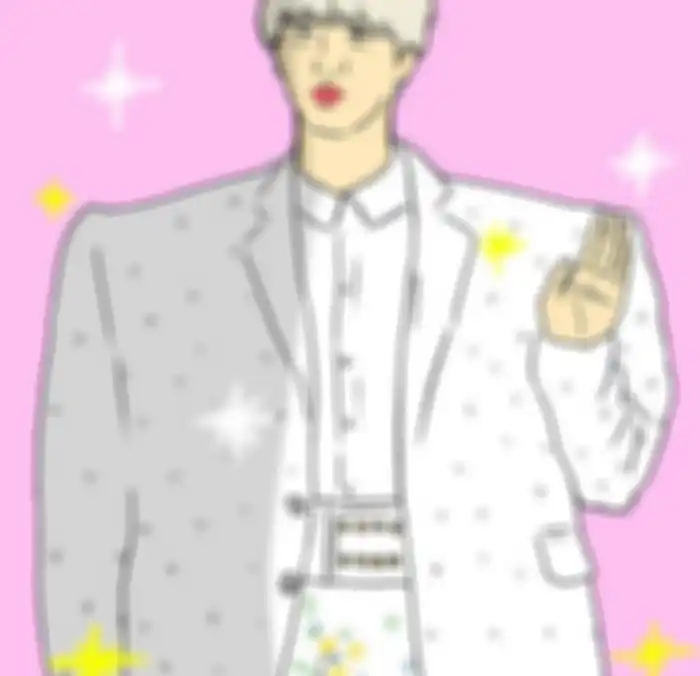 Kartun Jin BTS oleh kakak Jungkook