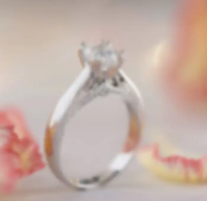Cincin bergaya solitaire untuk jiwa petualang. 