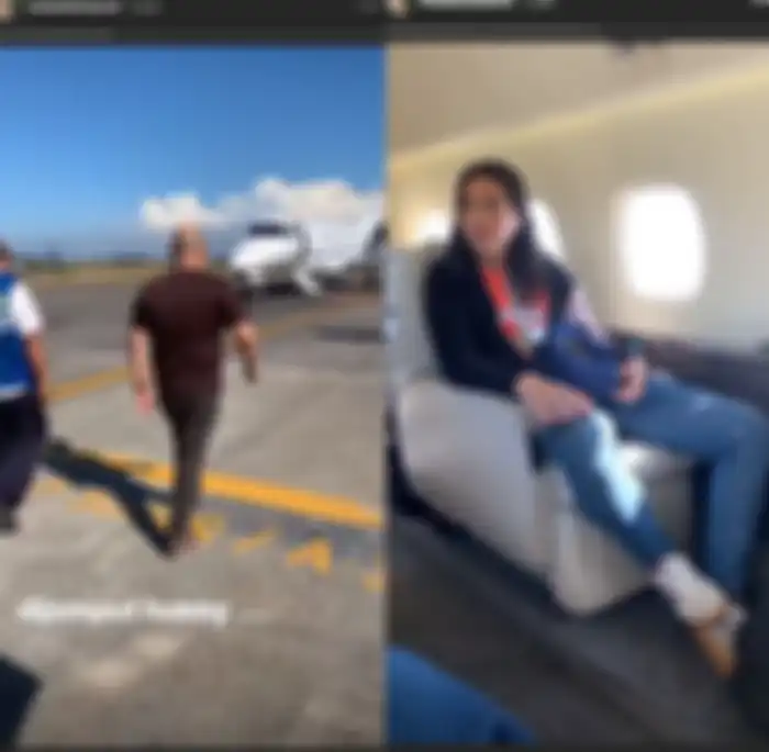 Maia Estianty dijemput suaminya dari kondanga Crazy Rich Surabaya pakai jet pribadi.