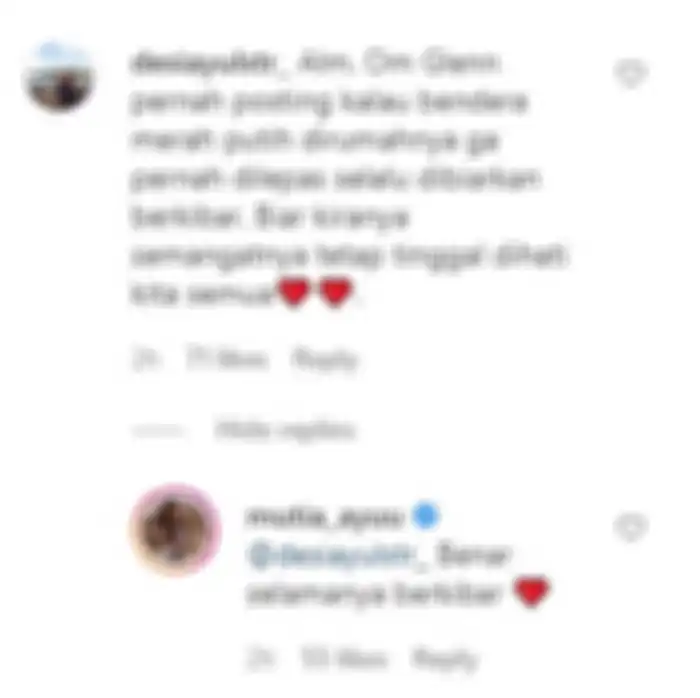 Tanggapan Mutia Ayu
