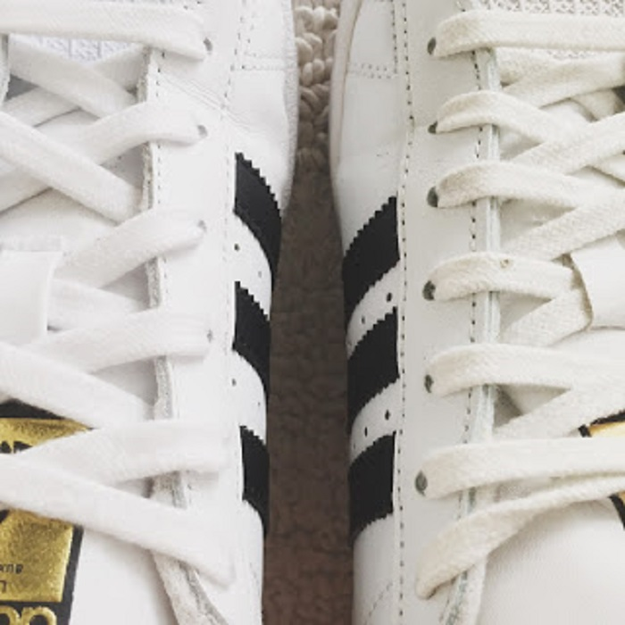 Adidas superstar asli dan palsu cheap
