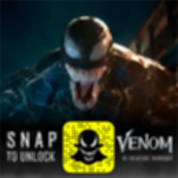 Venom Filter Snapchat