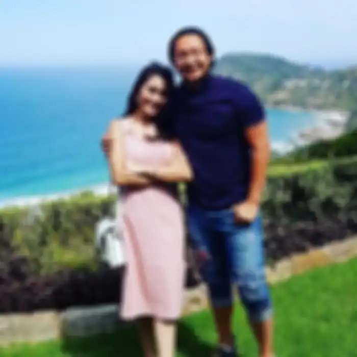Foto mesra Fransen Susanto dan Ayu Ting Ting