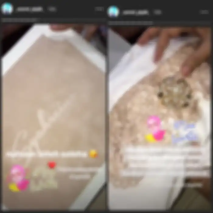 Umi Pipik dapat bingkisan mukena Syahrini