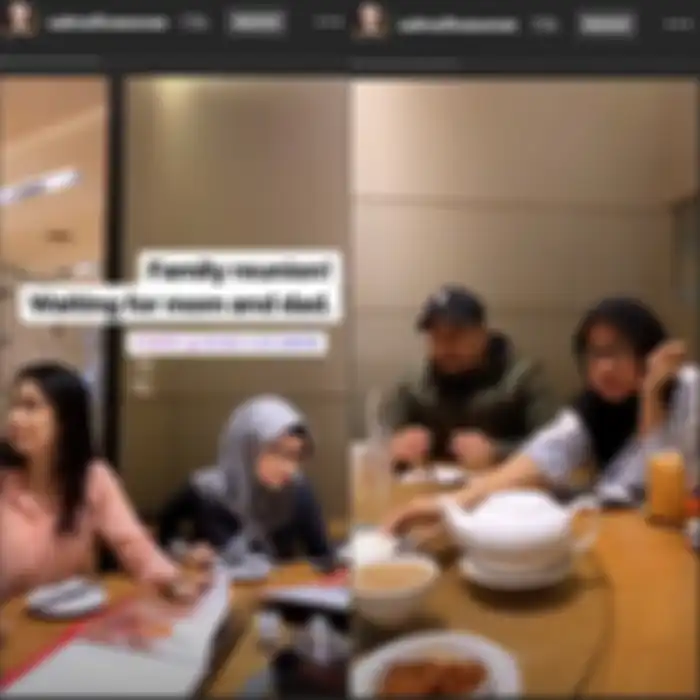 Pertemuan Salmafina dengan kedua orang tuanya