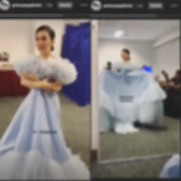 Syahrini tampil bak princess di acara ulang tahun salah satu stasiun televisi