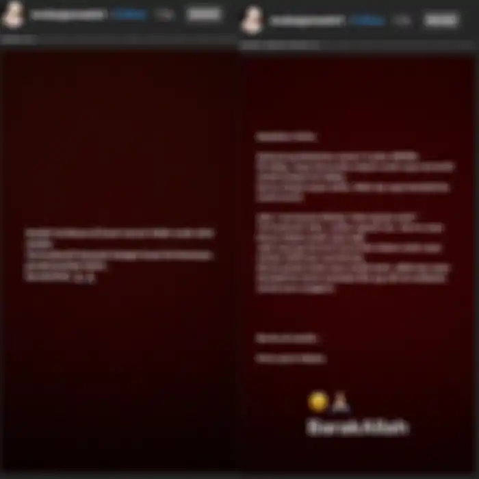 Unggahan Insta Story Mulan Jameela