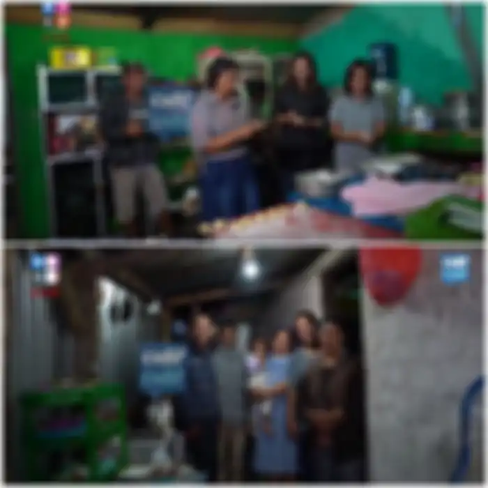 Dapur di rumah Oma Opa Betrand Peto
