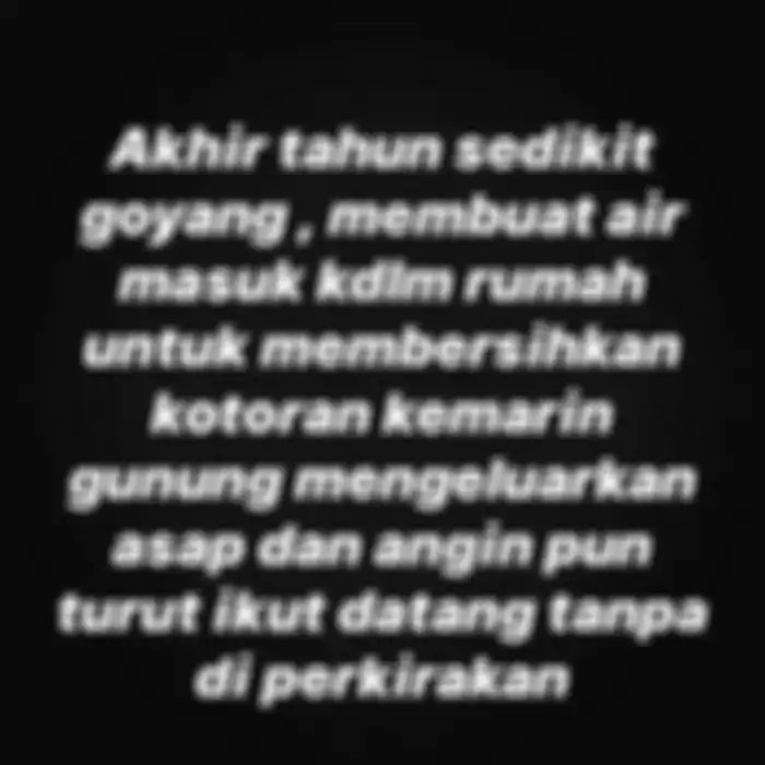 Ramalan Wirang Birawa soal bencana alam yang bakal mengguncang di akhir tahun 2019.