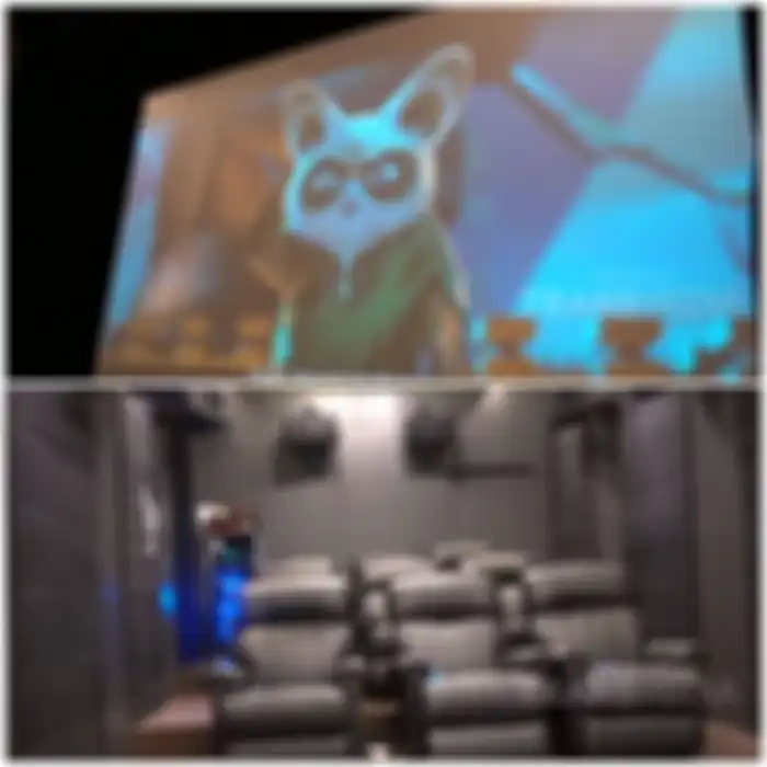 Bioskop mini di rumah Jordi Onsu