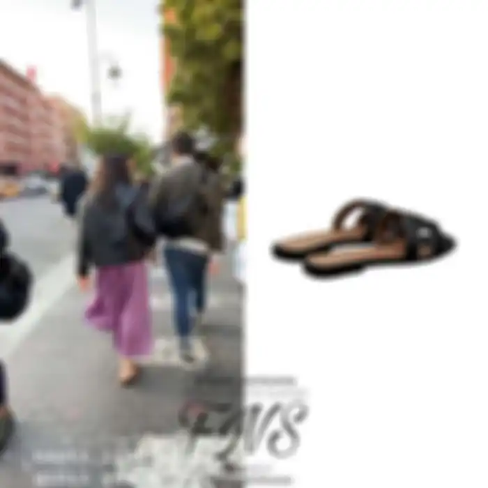 Nagita Slavina kenkana sandal teplek mewah dari brand Hermes