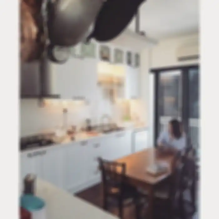 Dapur di rumah Ashraf