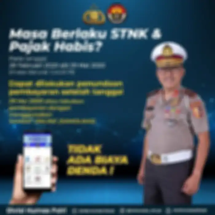 Bayar pajak ditangguhkan selama wabah virus Corona dan akan normal pada 29 Mei 2020.