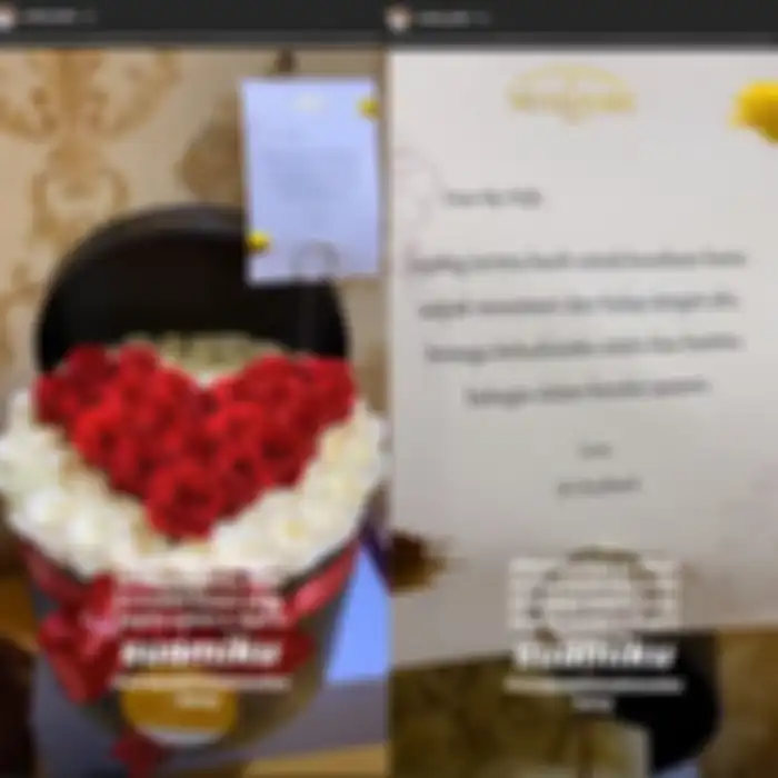 Zaskia Gotik pamer kejutan dari suami