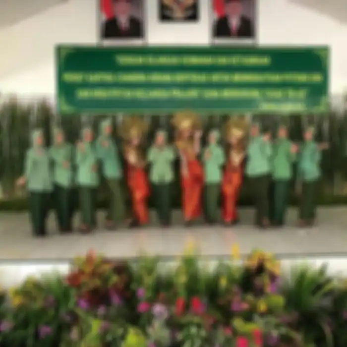 Kegiatan Jian bersama ibu persit