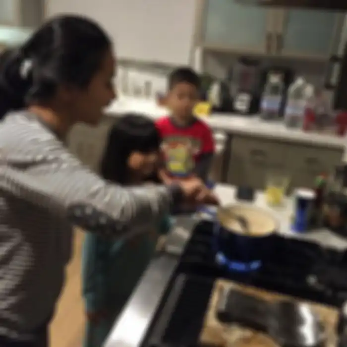 Dapur di rumah Taufik