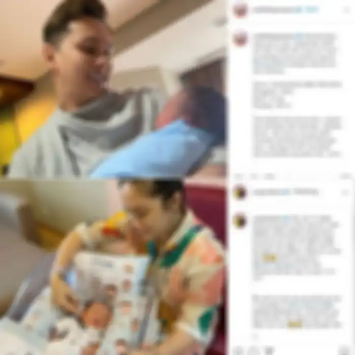 Postingan Ussy Sulistiawaty dan Andhika Pratama