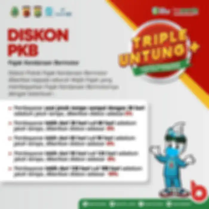 Diskon pajak kendaraan sampai 10 persen, buruan sikat!