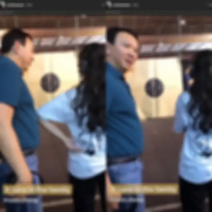 Ahok dan Nathania Purnama