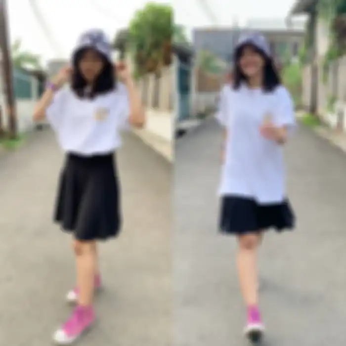 Ide OOTD pakai kaos putih