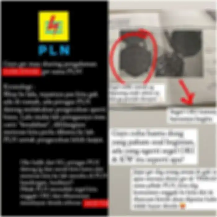 Viral pelanggan PLN diminta denda Rp68 juta. 