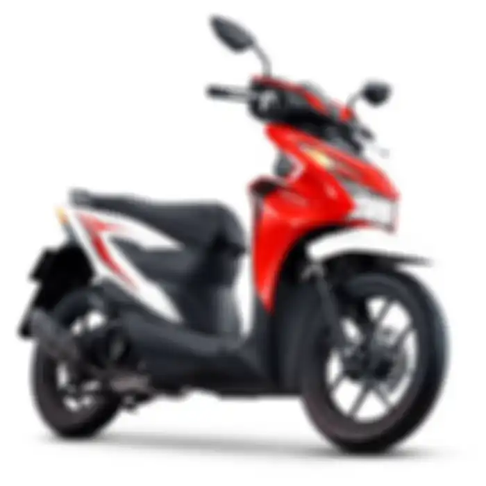 Pengereman motor murah Honda BeAT ini sudah CBS.