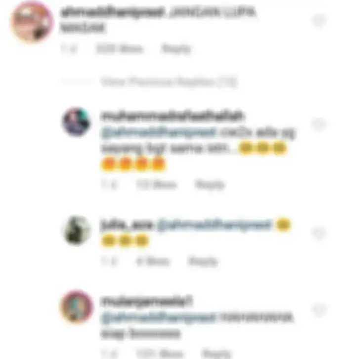 komentar ahmad dhani di instagram mulan jameela