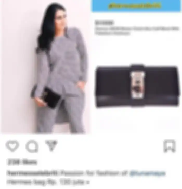 Tas Hermes Luna Maya