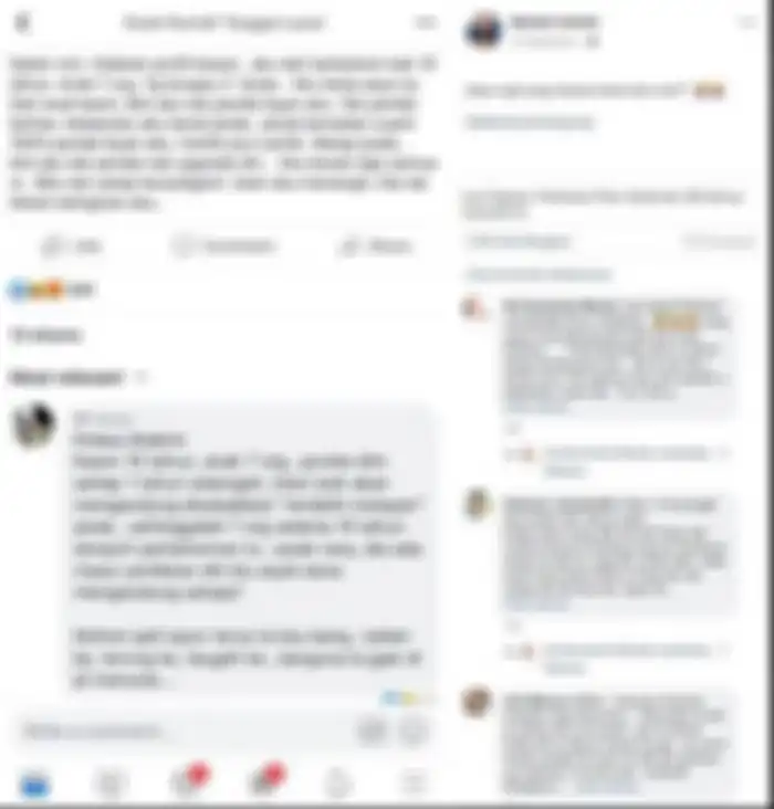 Postingan curahan hati sang tukang sayur yang mengaku tak lagi tertarik dengan sang istri.