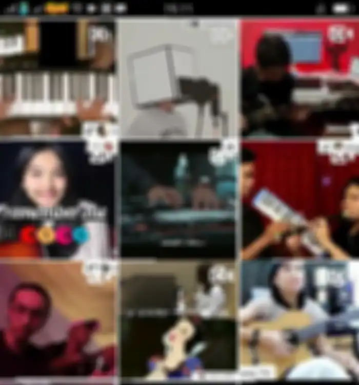 Pilih video yang akan disimpan